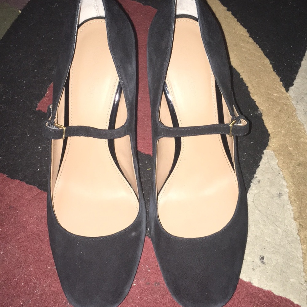 Calvin Klein work block heel
